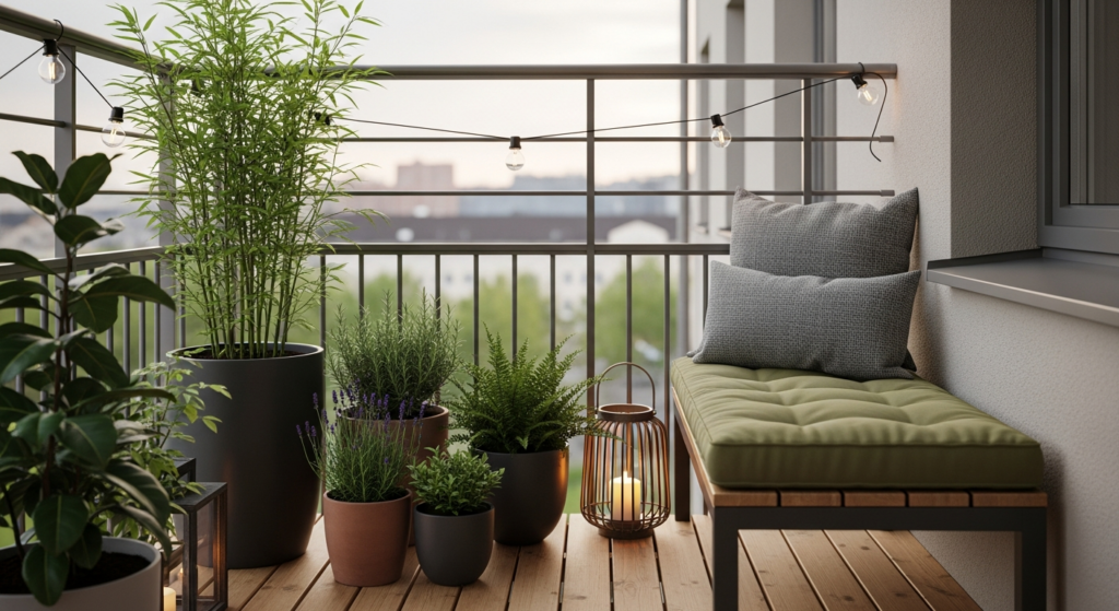 balkon inrichten