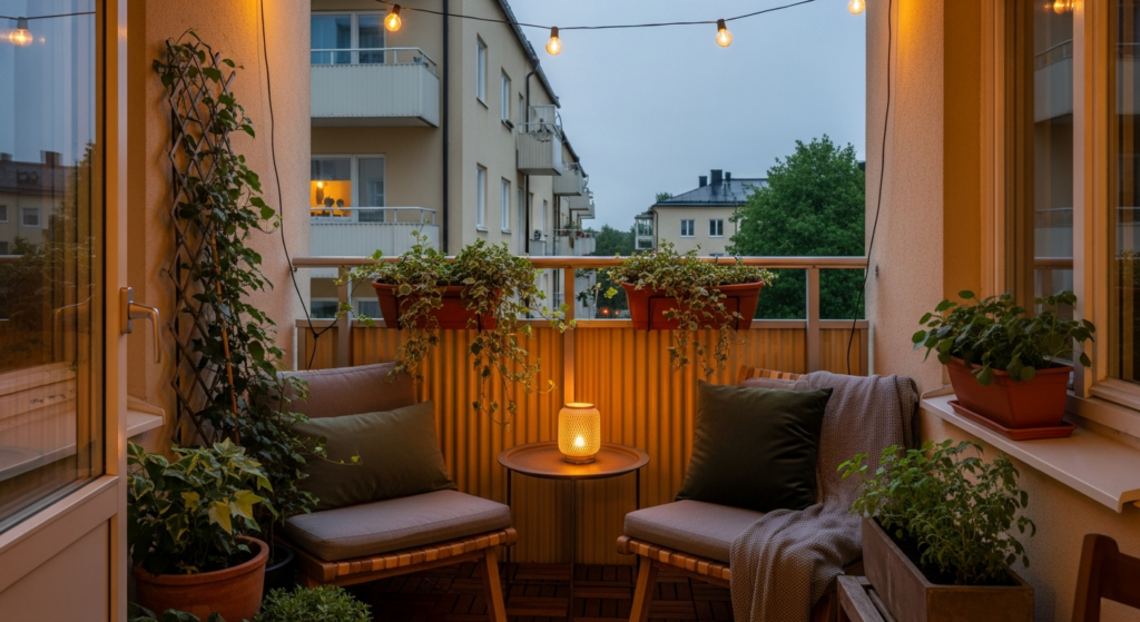 balkon inrichten